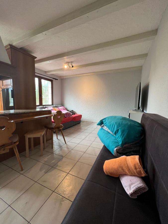 Tiny Apartment With Amazing View, Garden & Terras Schattdorf Exterior photo